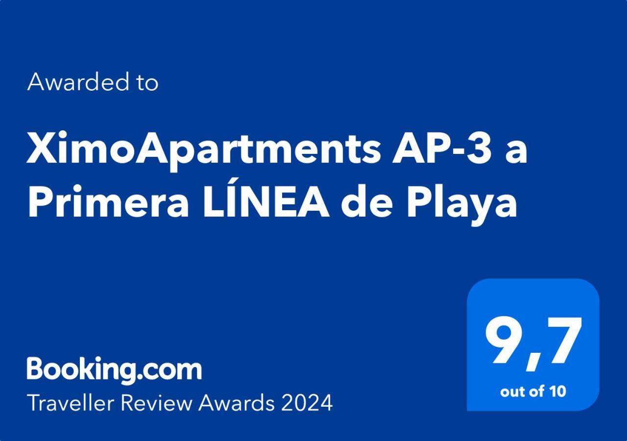 Ap-3 Ximoapartments A Primera Linea Playa & Chimenea Oliva Esterno foto